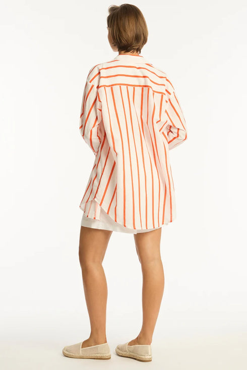 Sea Level Corfu Stripe Shirt